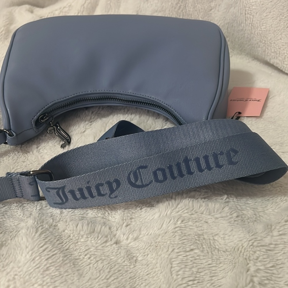 NWT Juicy couture slater blue obsession crossbody bag - Picture 6 of 10